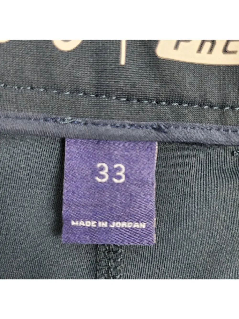 Johnnie-O Shorts Mens 33x10 High Tide Blue Cross Country Performance Short